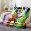 Scooby Flannel Blanket, High Quality Comfortable for All Seasons, Home Decor, Warmth and Comfort