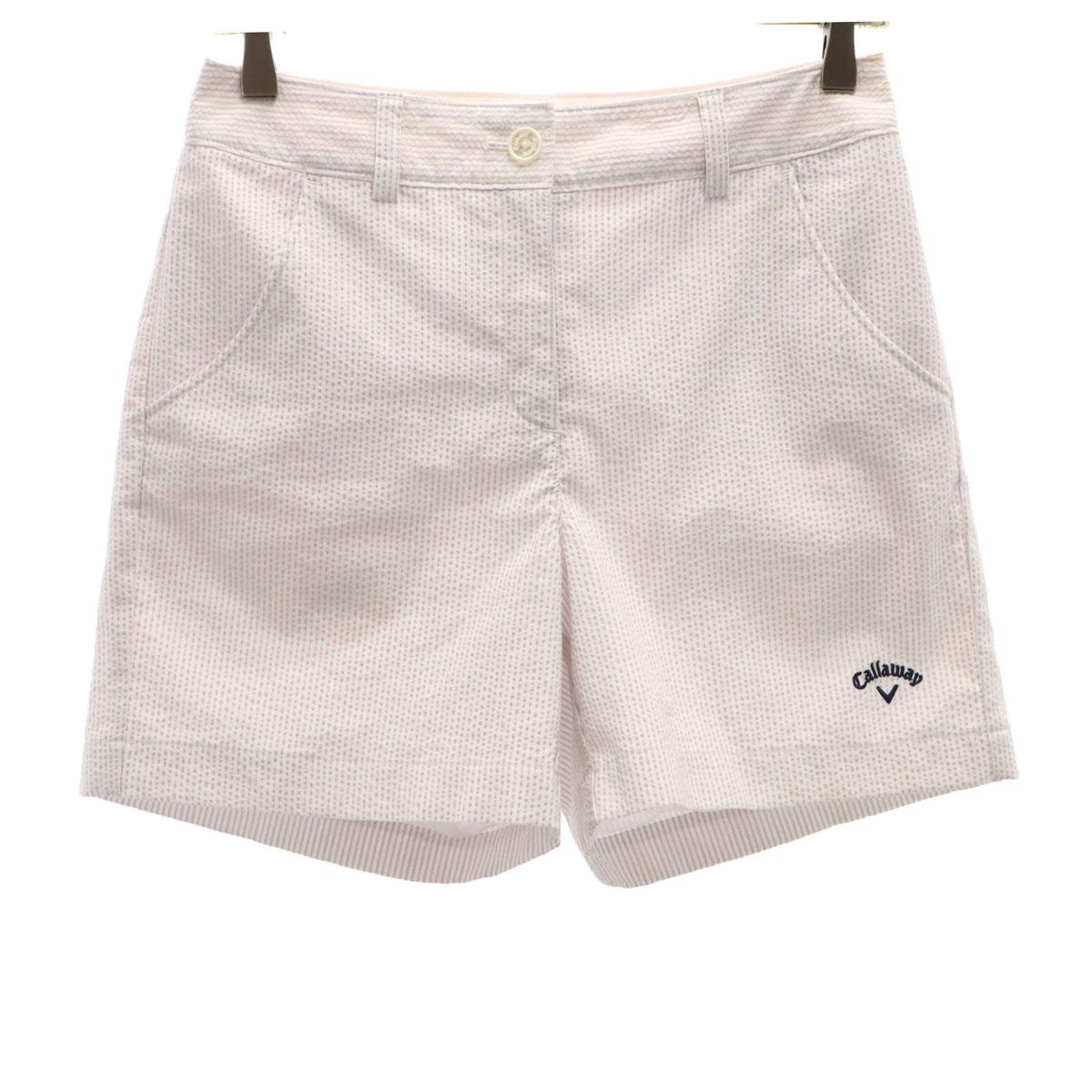 

Callaway Гольф Шорты в полоску Сеерсакер S белый Женские Б/У