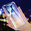 Transparent TPU Shockproof Protection Phone Case for iPhone XR / X / XS / XS Max - Clear