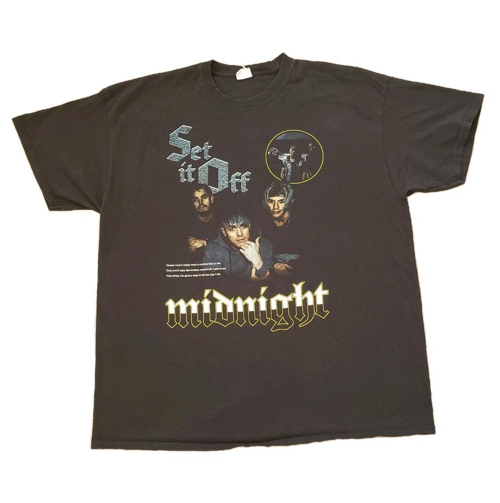 

Midnight Band 2019 Set It Off Size S45XL Unisex Tee Shirt NZ1629 Unisex T-Shirt L