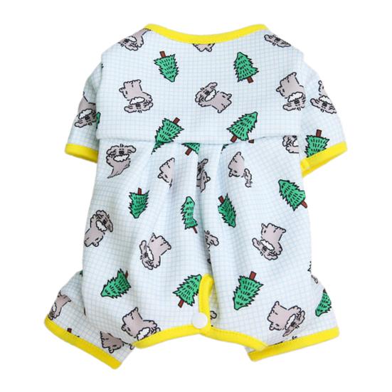 Kjæledyr Jumpsuit Myk Pustende Trykk Wrap Mage Hold Varm Fire Leggings Kjæledyr