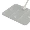 2 PCS Carbon Fiber Servo Adapter Plate Lightweight Black Servo Adapter Plate for VP VS4 10 VS4 10 PRO RC Car