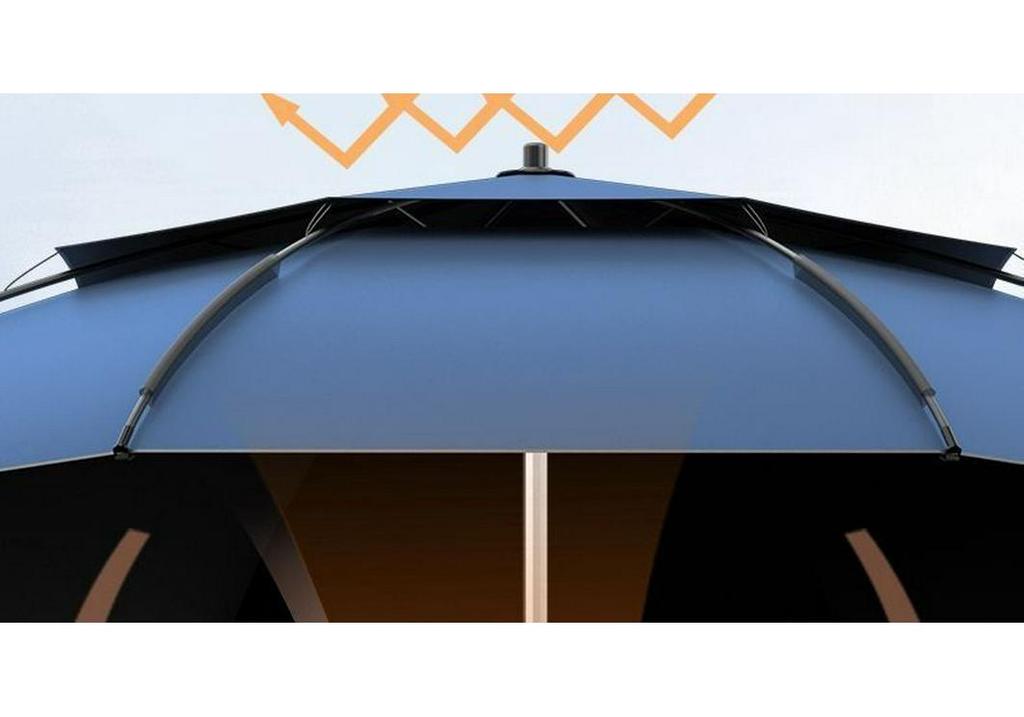 Universal Fishing and Camping Umbrella: Foldable, Rainproof, and Sun Protection