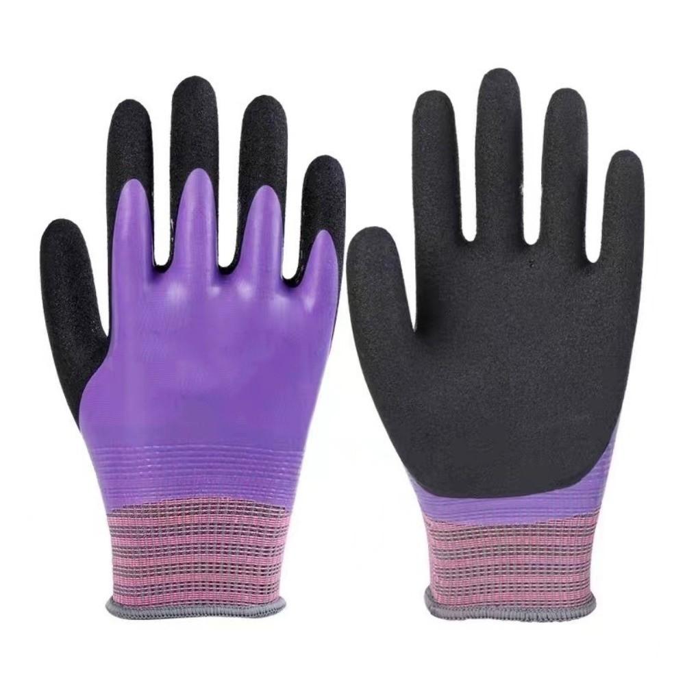 Useful Waterproof Anti-Prick Gloves Elastic Anti-Slip Safety Work Gloves Wear-Resistant Reusable Work Mitts Kitchen Cooking