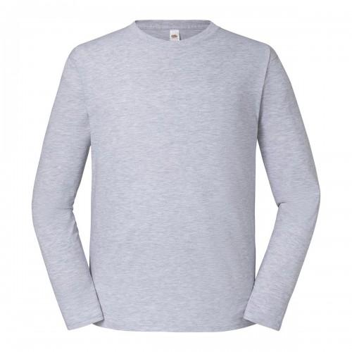 FRUIT OF THE LOOM Mens Iconic 195 Premium Long-Sleeved T-Shirt
