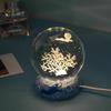 Starry Sea 3D Crystal Ball Night Light - Ocean Series Ornament & Birthday Gift