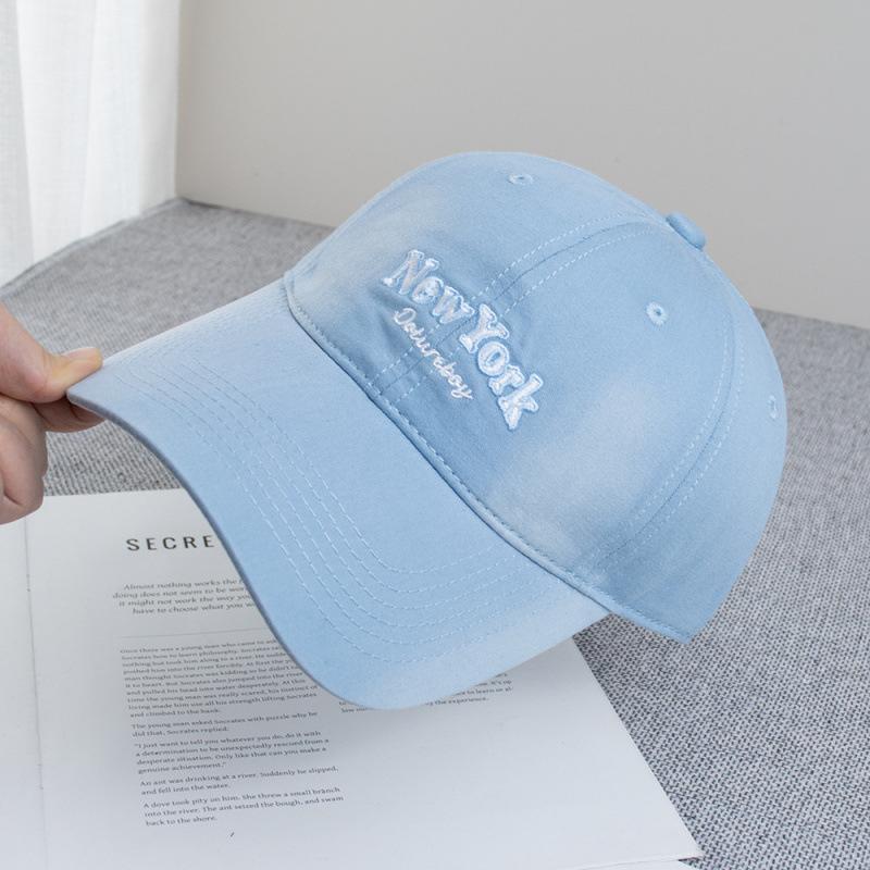 Spring And Summer American Retro Letter Embroidered Baseball Cap Female Street Trend Face Small Peaked Cap Male