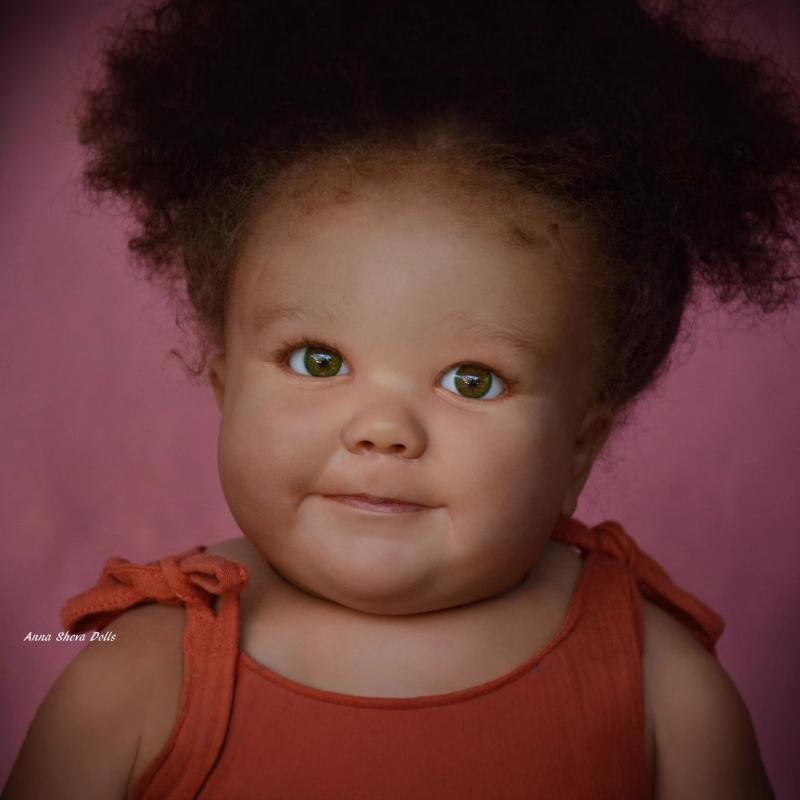 24 Zoll Reborn-Puppenbausatz June, offene Augen, blanko, unbemalt, Neugeborenen-Puppenbausätze, DIY-Simulationspuppenform für Puppensammler, unfertiges Babypuppenzubehör