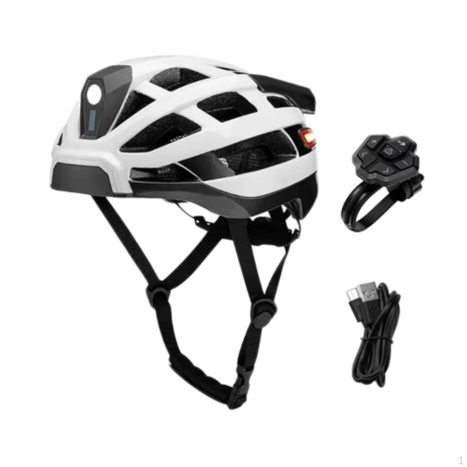 

Интеллектуальный велосипедный шлем велосипедный светодиодный 200 люмен фара освещение велоспорт для роликов Silver White