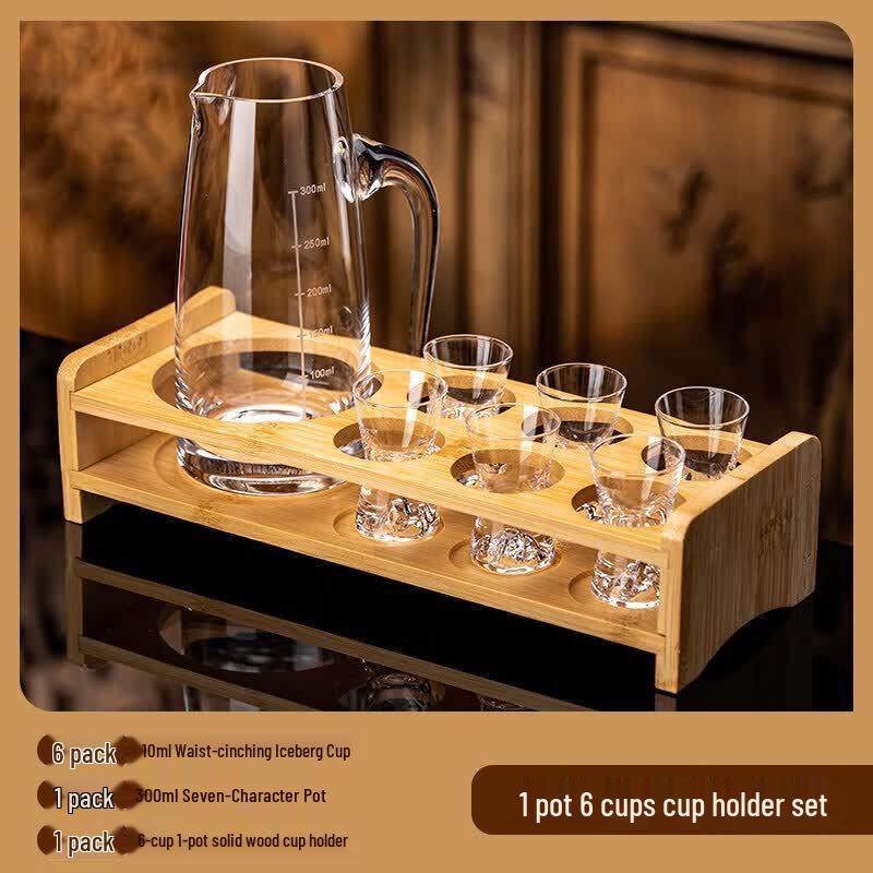 Youluo Crystal Iceberg Baijiu Glass Set