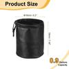 uxcell Car Trash Truck Trash Can for Front Black Can, 0.9 Gallon, Foldable, Waterproof, Portable, Hanging, Seat,