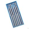 Rotary Burrs Set, 6 Pcs 2.35mm Shank Tungsten Steel Cutting for DIY Woodworking,
