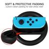 2Pcs Left Right Game Steering Wheel Controller Handle Holder Grip JoyCon Controller Gamepad For Nintendo Switch OLED Accessories