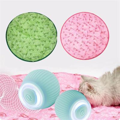 1 conjunto de brinquedo para gatos, capa de caça interativa, conjunto de brinquedos para gatos, bola recarregável e silenciosa, suprimentos para animais de estimação