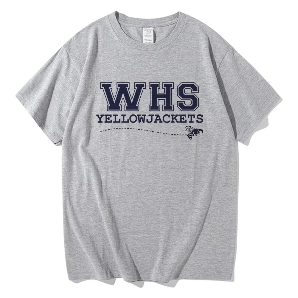 WHS Yellowjackets 2D TShirts Yellowjackets Season 3 Funny Men_Women Clothing Aesthetic Tops Unisex Clothes Cotton Graphic