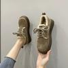 Winter Boken cotton shoes women's new retro warm thick-soled plush warm soft-soled flat-soled fluffy shoes