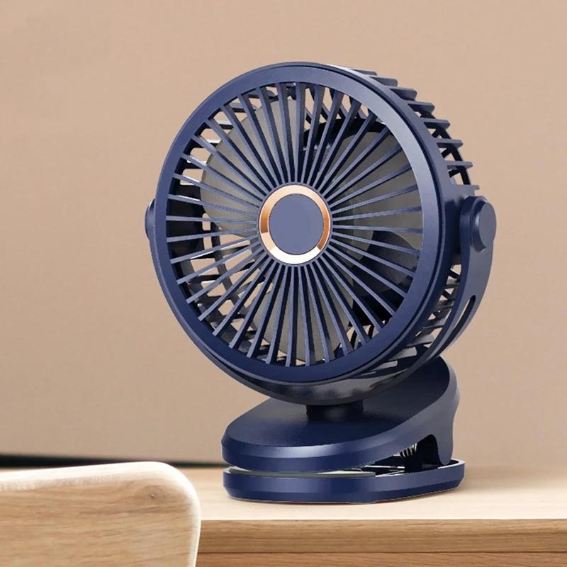 USB Mini Wind Power Handheld Clip Fan Convenient And Ultra-quiet Fan High Quality Portable Student Cute Small Cooling Ventilador