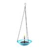 Hanging Bird Bath Fountain Solar Powered Hanging Bird Fountain for Garden Outdoor