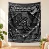 Chicago White Sox Tapestry Highquality for Decorating Living Room Bedroom Dorm Walls Ideal As Bedroom Wallart Orholiday Gift