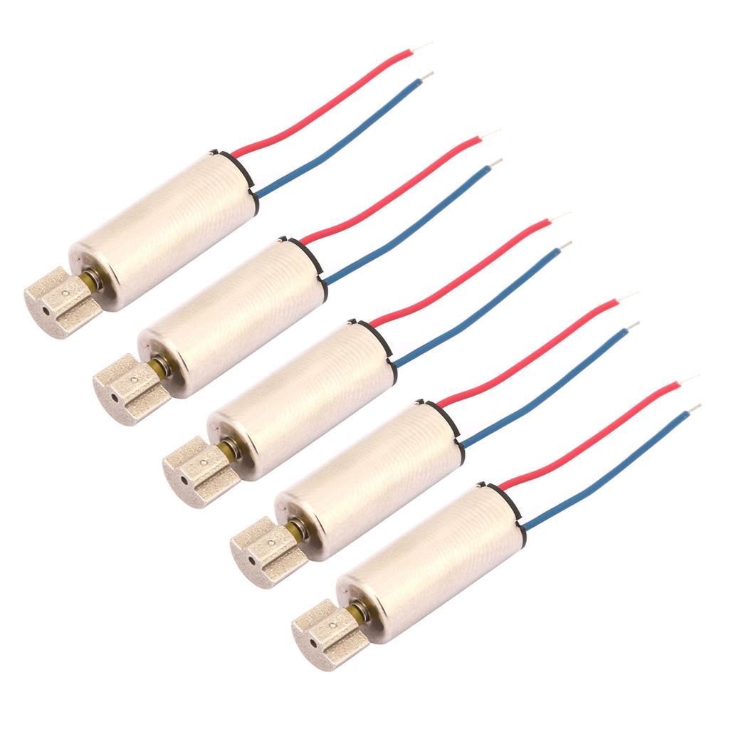 5Pcs 7500rpm Strong,   Coreless Vibrating Soldering Tip Temperature Vibration Electric Motors Iron Electrical Test Motor for Smart Bracelet Toy