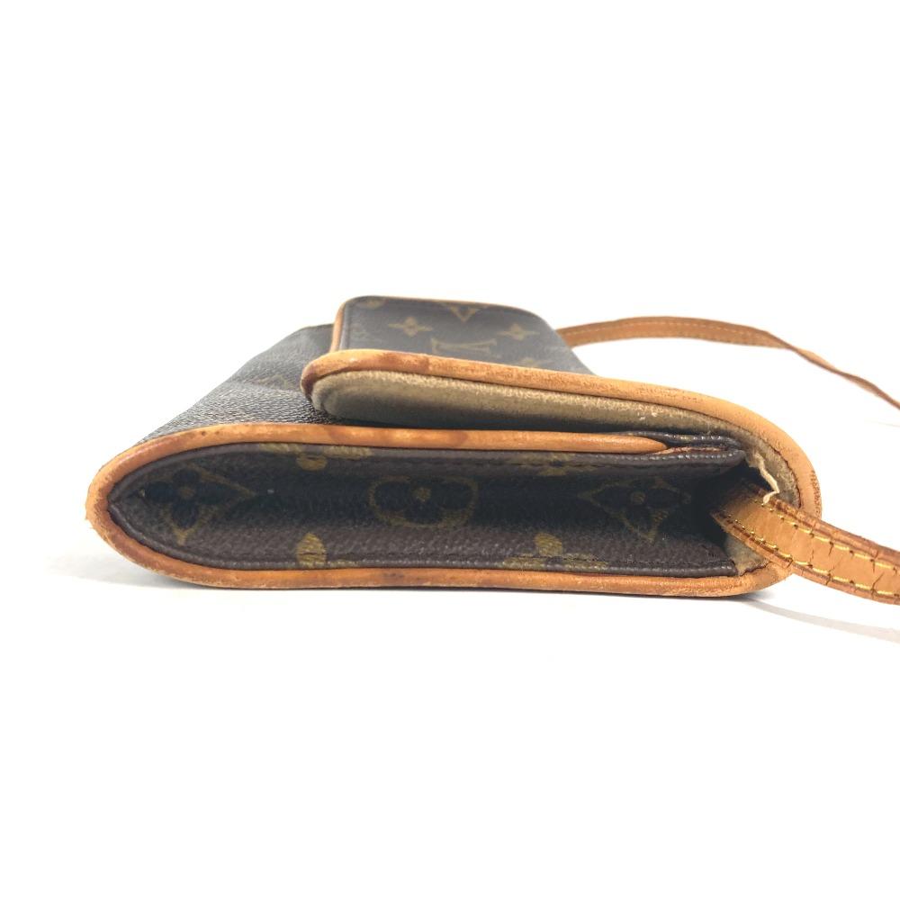 Louis Vuitton M51852 Monogram Pochette Twin GM Pochette 2WAY Clutch Shoulder Bag