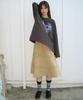 RONRON Vintage Heart Music Over Fit Long Sleeve Charcoal