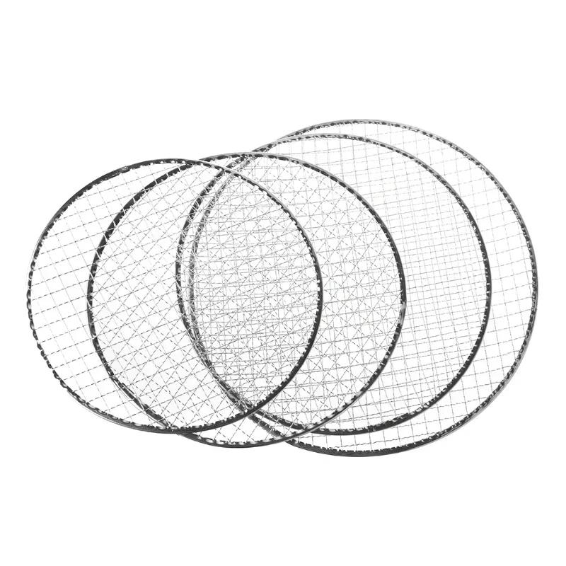 1PC Disposable BBQ Barbecue Grill Basket Mesh Wire Net Fish Vegetable Tool Grill Outdoor Bbq Accessories Kitchen Accessories