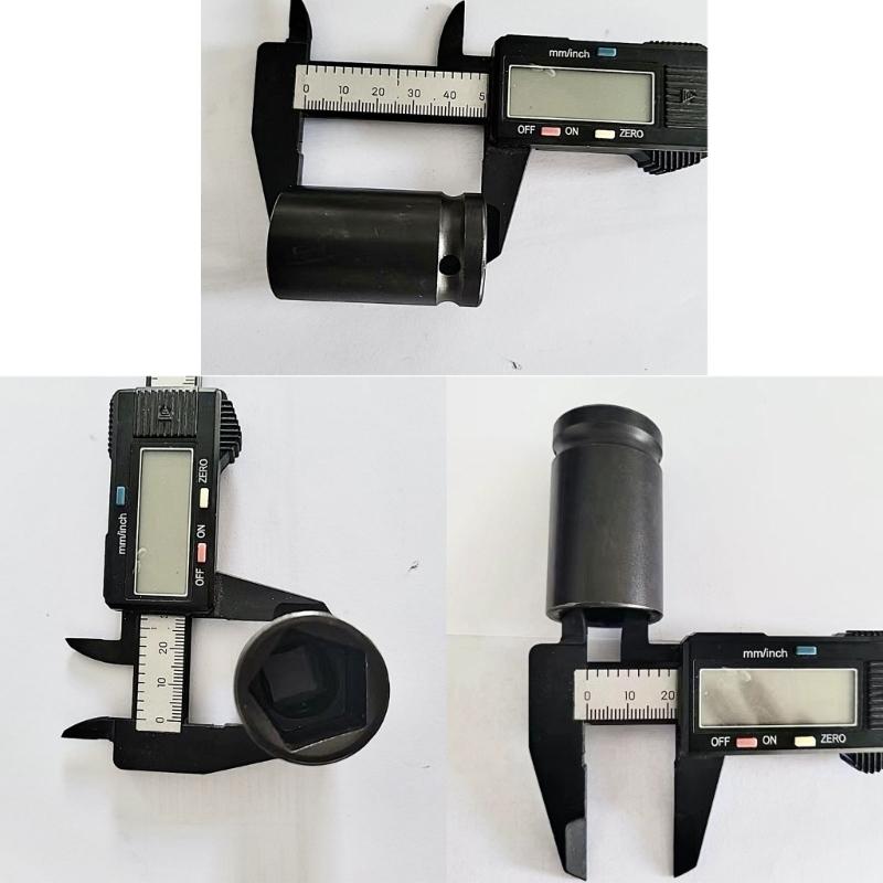 Upgraded Carbon Steel 1/2Inch Drive 13/16Inch Pentagon Socket Pentagon Socket Tool for Pentagonal Nut and Bolts