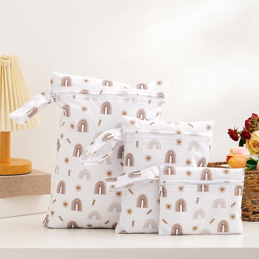 3-Piece Travel Mini Storage Bags for Clothing, Cosmetics & Toiletries