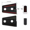 8X Door Hinge Covers Trim Protector Fit for Jeep Wrangler JK 07-17 2-Door 4-DoorGood Product