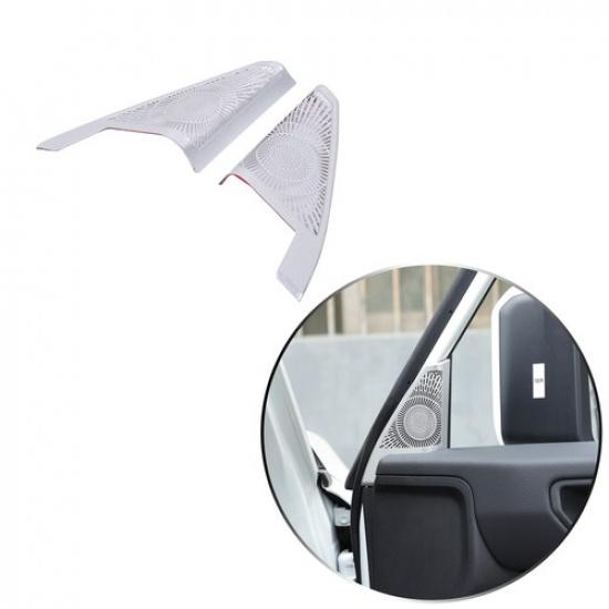 Silver A-pillar Inner Triangular Trim For Toyota Land Cruiser LC250 Prado 2024+