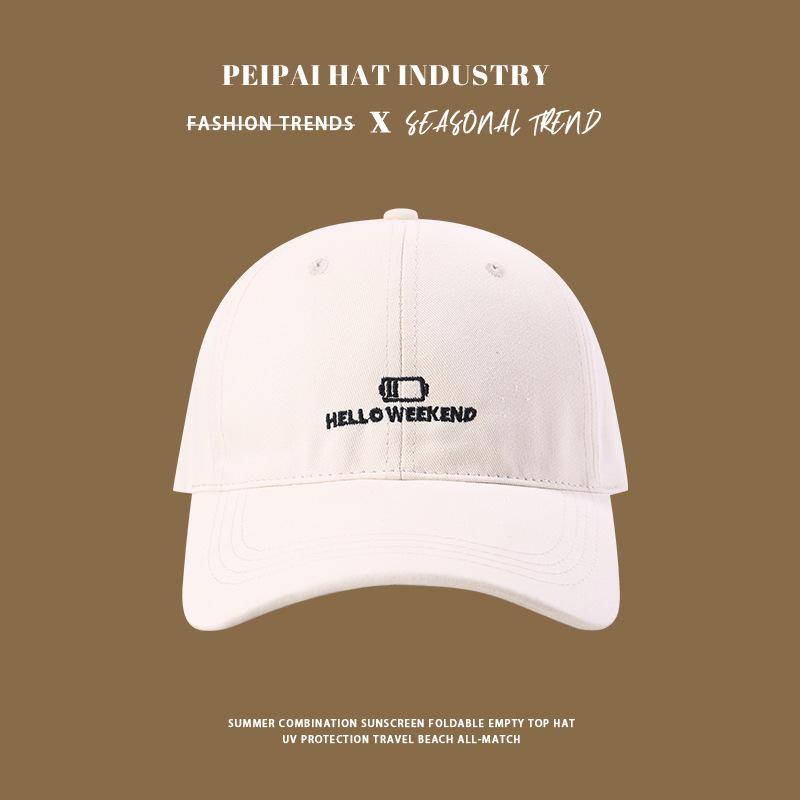

Baseball cap women s curved brim tide brand fashion visor wide brim sports cap men M（56-58cm）