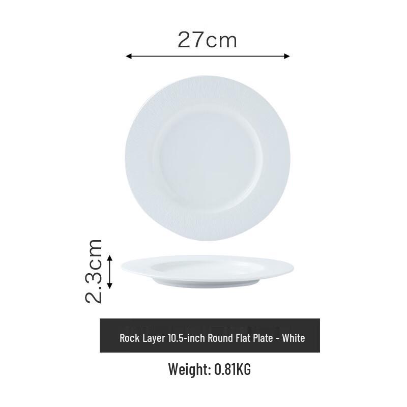 RuHan INS Style Ceramic Dinner Plate