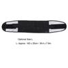 Breathable Adjustable Waistband Sports Fitness Waist Abdomen Support Correction Fixing BeltL Black