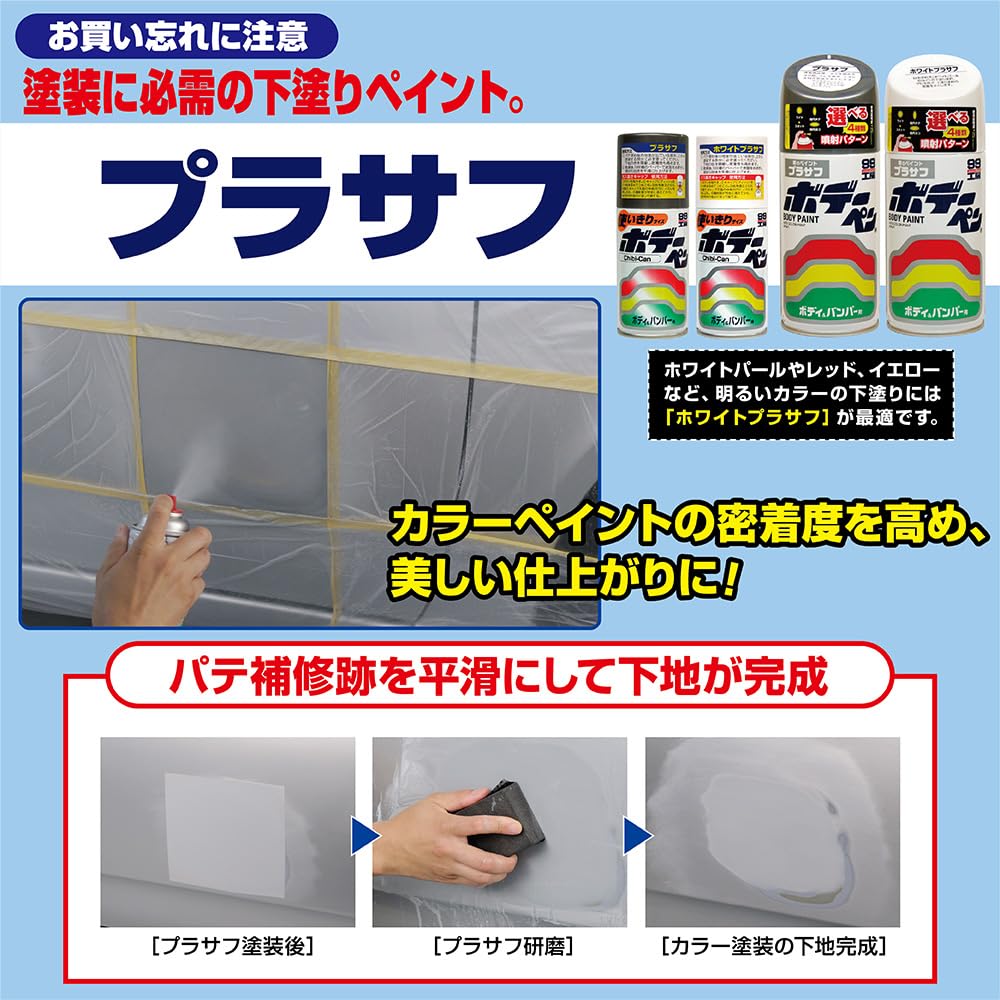 Soft 99 (SOFT99) 99 Kobo Nissan KG1 N-247 Bluish Silver M 08247