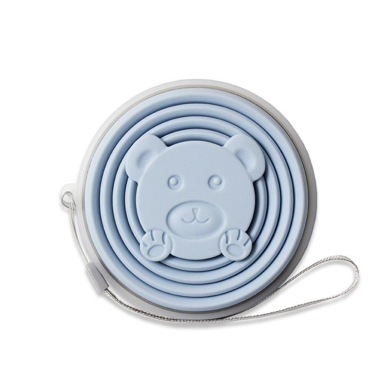 Folding Cup Foldable Telescopic Silicone Water Bottle Outdoor Travel Water Copa