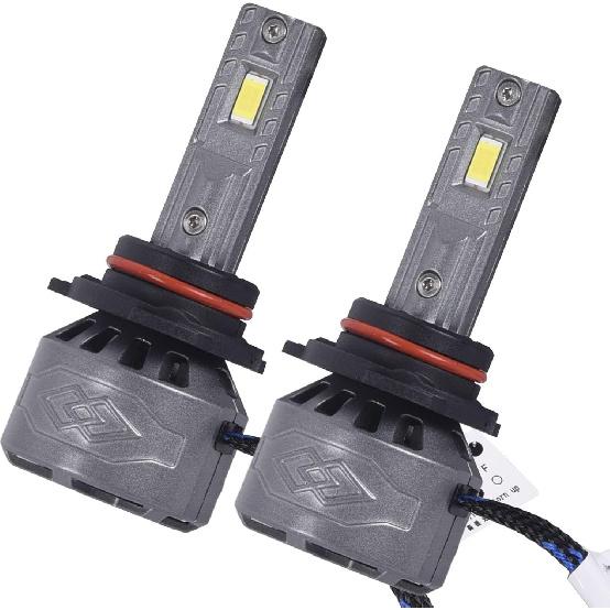 9006 LED Headlight Bulbs 8000lm Set Brightness 6000K White 90066000K