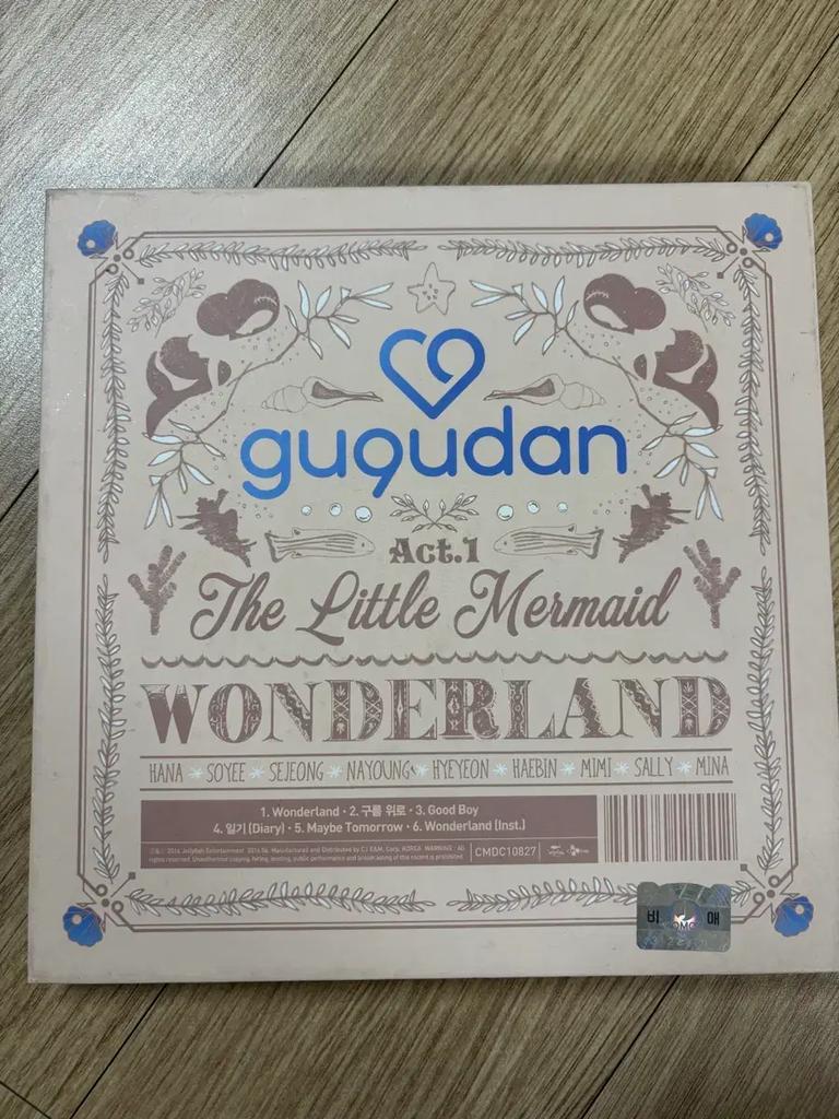 Gugudan Wonderland autographed album Used