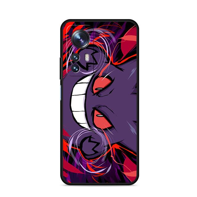 Case For Xiaomi Mi 11 Lite 5G NE 11T Pro 10T 9T 12 12T 12S 12X 11X 11i Note 10 9 Silicone TPU Phone Cover Pokemon Gengar Cool