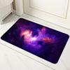 Milky Way Starry Sky Pattern Door Front Mat Decoration Home Bathroom Floor Mat