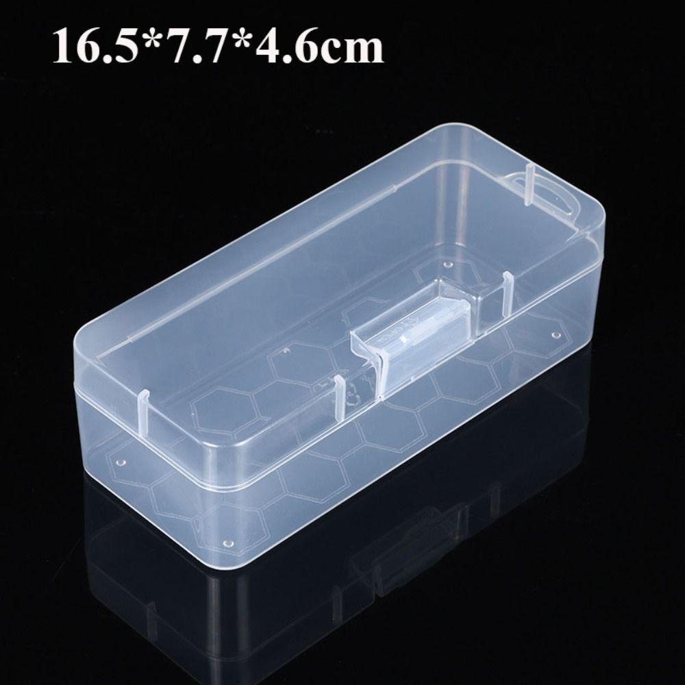 Transparent Jewelry Beads Container Square Small Items Case Hot Storage Box  Power Tools Holder