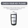 New Genuine Leather Auto Key Fob Cover Case Fit For Vw/Volkswagen Cc Passat B6 B7 Passat 3C Cc Maogotan R36 B5 B7L Protector Automotive Auto
