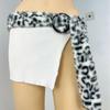 Leopard Print Plush Waist Chain Christmas Subculture Sweet Chain Winter Warm Plush Girl