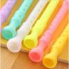 Back To School Season 10pcs 0.5mm Blowable Mini Recorder Styling Neutral Pen Fountain Pen Cartoon Creative Flute Pen Student Gift