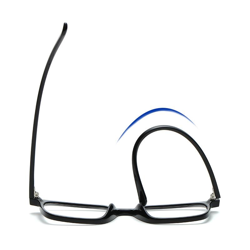 Elegant Square full-rim reading glasses for women PC frame clear Lens magnification 0 to +6.0 fashionable reading glassesMen