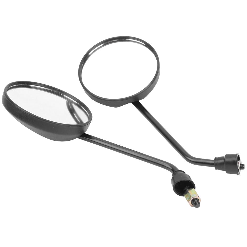 2 Pcs Safety Rearview Mirror Plastic Frame for Electric Vehicle Motorcycle Easy Install