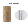 1/3/4/5/10mm Natural Jute Rope Cord, DIY Jute Cord Twine Ribbon  Hemp Rope Crafts Sewing Handwork Gift Wrap Home Decoration