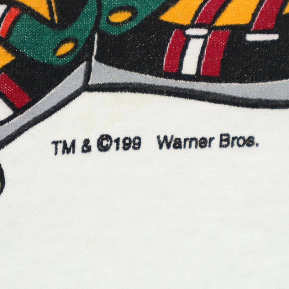 SHERRY’S 90s Unused Looney Tunes USA Made Warner Bros Deadstock Print Long Sleeve T-shirt Men's Used