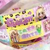 Cute Vintage Showa Shibuya Hot Girls Anime Girls Tape Sticler For Scrapbooking Material Girls Stationery Gift DIY Craft Supplies