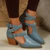 Large Size Fashion High Heel Sandals Women New Thick Heel Shoes